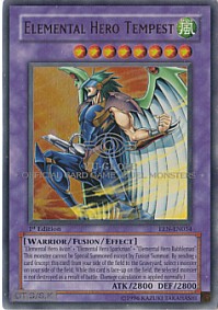 Elemental Hero Tempest (Ultimate Rare - unl edition)