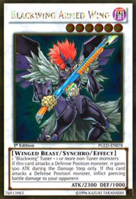 Blackwing Armed Wing (Gold Rare)